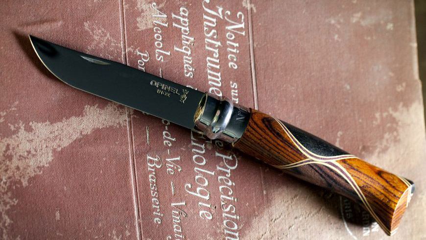 Opinel N°06 Lux Chaperon Box - składany nóż z unikalną rękojeścią